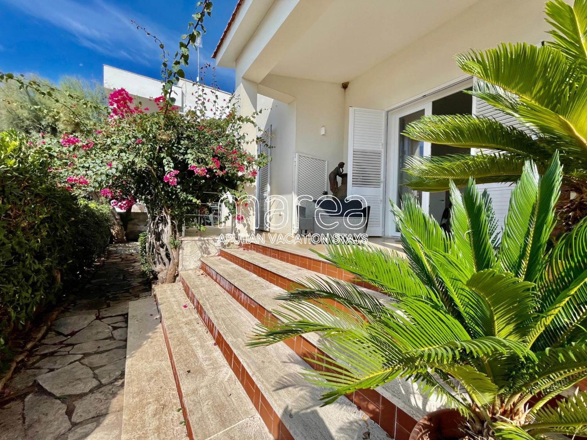 Villa Nauna, Fronte Mare Con Giardino E Terrazzo - Marea Collection ナルド エクステリア 写真
